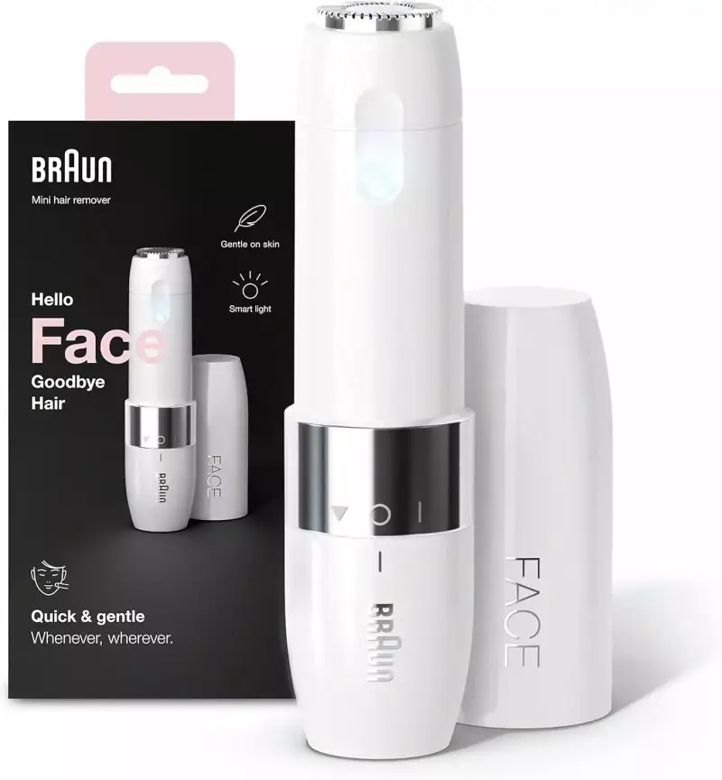 Mini Depiladora Facial Braun FS1000 para Mujer Mini Depiladora Facial Braun FS1000 para Mujer