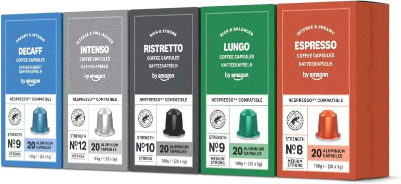 100 Cápsulas de café by Amazon compatibles Nespresso 100 Cápsulas de café by Amazon compatibles Nespresso