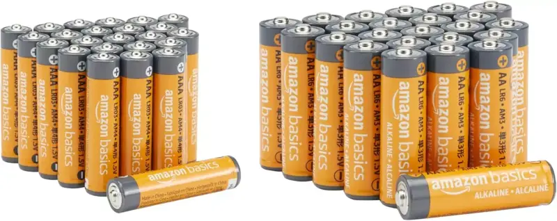 48x Pilas alcalinas AA y AAA AmazonBasics 48x Pilas alcalinas AA y AAA AmazonBasics