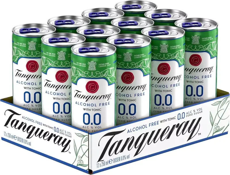 12x250ml Tanqueray Gin & tonic 0,0 12x250ml Tanqueray Gin & tonic 0,0
