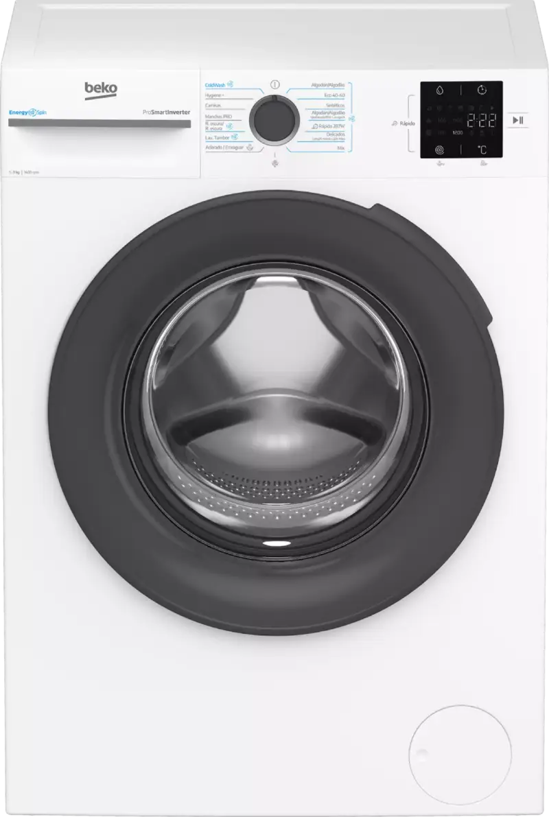 Lavadora Beko Energy Spin 9Kg 1400rpm 15 programas Lavadora Beko Energy Spin 9Kg 1400rpm 15 programas