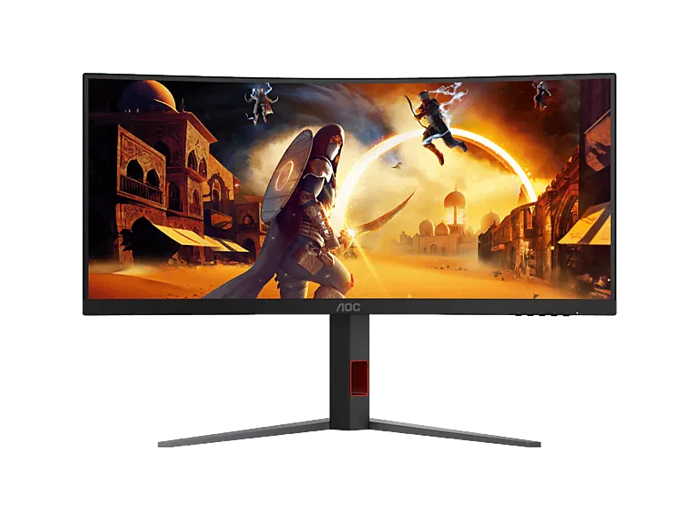 Monitor Curvo AOC 34" UWQHD 180Hz 0.5ms Monitor Curvo AOC 34" UWQHD 180Hz 0.5ms