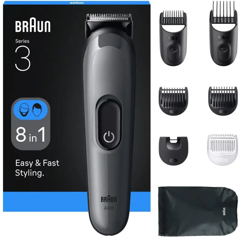 Cortapelos Todo en Uno Braun Series 3 Cortapelos Todo en Uno Braun Series 3