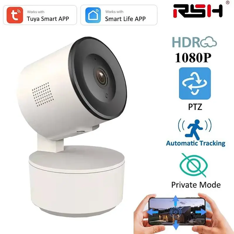 Cámara de Vigilancia WiFi 1080p 360º Tuya Cámara de Vigilancia WiFi 1080p 360º Tuya