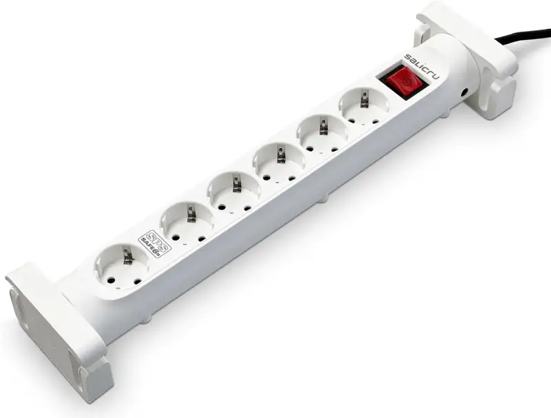 Regleta SPS Salicru Safe 6S 6 Tomas Schuko Regleta SPS Salicru Safe 6S 6 Tomas Schuko