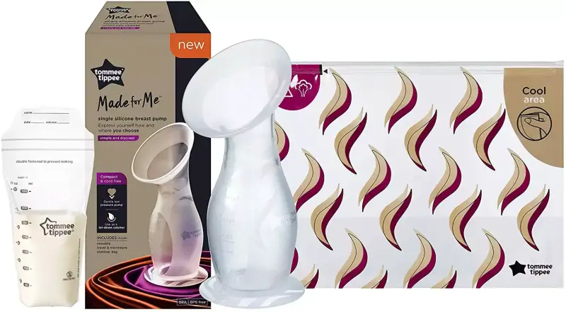 Tommee Tippee Extractor de leche de silicona Tommee Tippee Extractor de leche de silicona