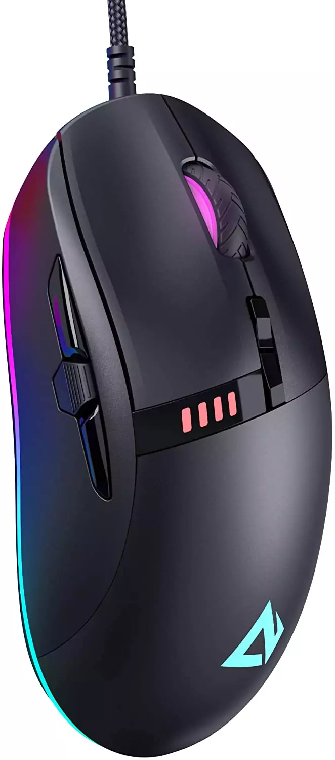 Ratón gaming AUKEY 10.000DPI RGB Ratón gaming AUKEY 10.000DPI RGB