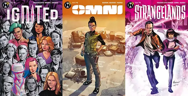 3 Cómics(en Inglés) GRATIS 3 Cómics(en Inglés) GRATIS