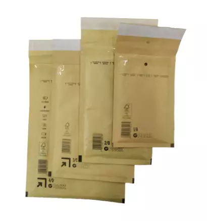 Sobres acolchados de burbujas plastificados para envíos Sobres acolchados de burbujas plastificados para envíos