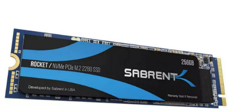 SSD NVME Sabrent 256GB M.2 SSD NVME Sabrent 256GB M.2
