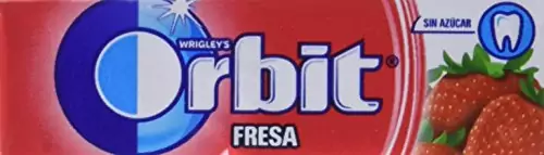 Paquete de 30 x 14 gr Orbit Chicles Sabor Fresa Paquete de 30 x 14 gr Orbit Chicles Sabor Fresa
