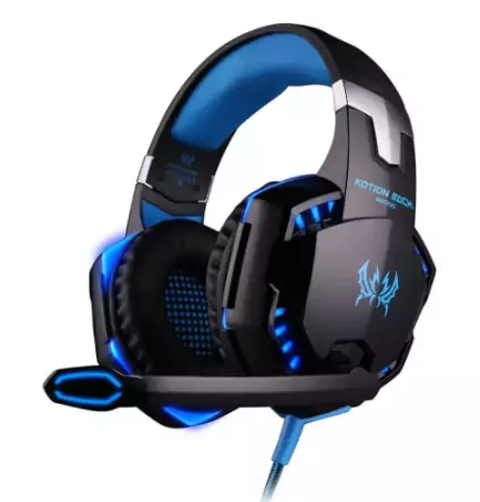 Auriculares gaming luminosos LED Auriculares gaming luminosos LED