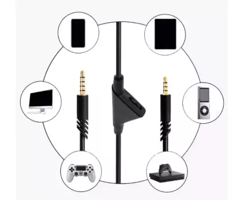 Cable de auriculares con función de Control de volumen Cable de auriculares con función de Control de volumen