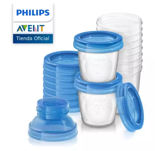 Philips Avent SCF618/10 Juego Set de recipientes para comida de bebé Philips Avent SCF618/10 Juego Set de recipientes para comida de bebé