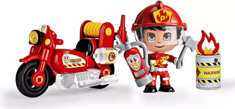 Pinypon Action Moto de Bombero con 1 figurita Pinypon Action Moto de Bombero con 1 figurita
