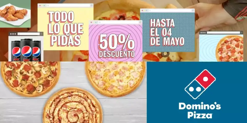 3X1 en Pizzas Medianas de Dominos Pizza + 50% de Dto. en cualquier pedido 3X1 en Pizzas Medianas de Dominos Pizza + 50% de Dto. en cualquier pedido