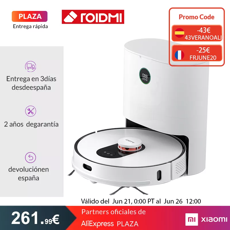 Robot aspirador EVE Plus Robot aspirador EVE Plus