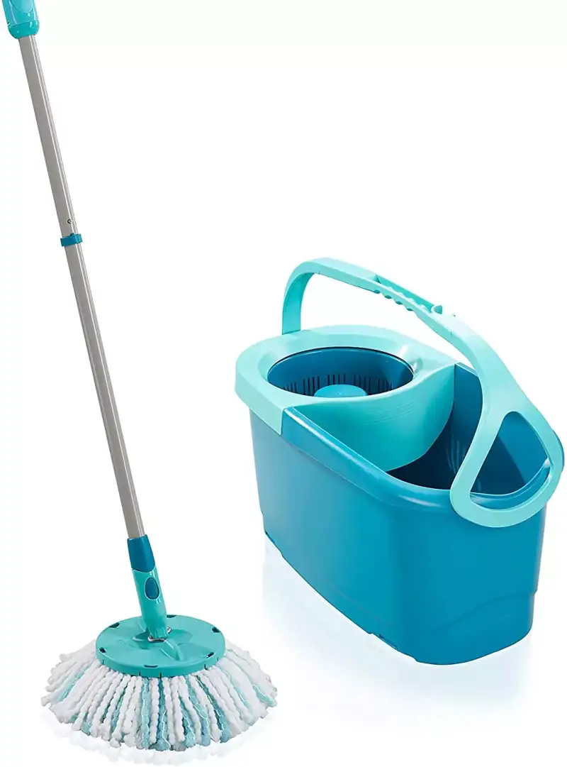 Set de fregona rotatoria Leifheit Clean Twist Disc Mop Ergo 2.0 Set de fregona rotatoria Leifheit Clean Twist Disc Mop Ergo 2.0