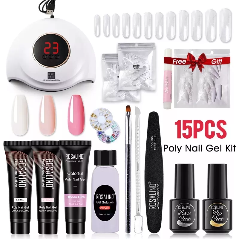 Kit de uñas de Gel ROSALIND Kit de uñas de Gel ROSALIND