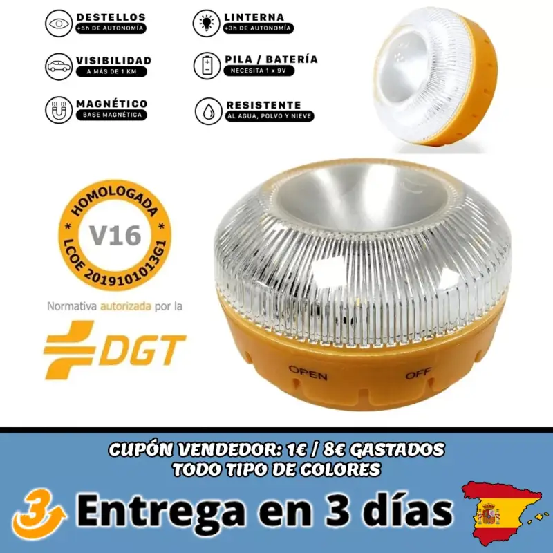 Luz de emergencia V16 Luz de emergencia V16