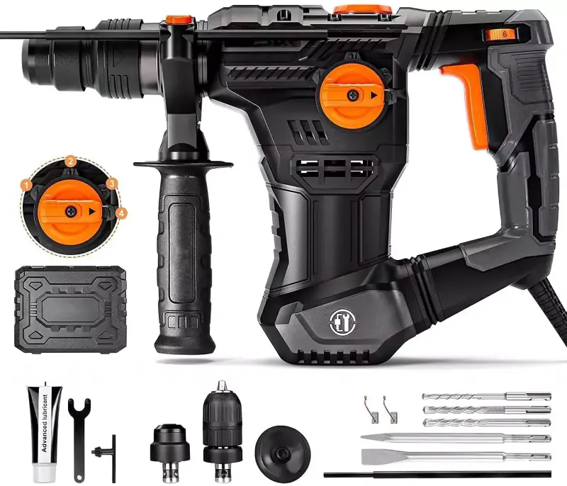 Martillo Perforador 5J de 1050W 4 en 1 Martillo Perforador 5J de 1050W 4 en 1