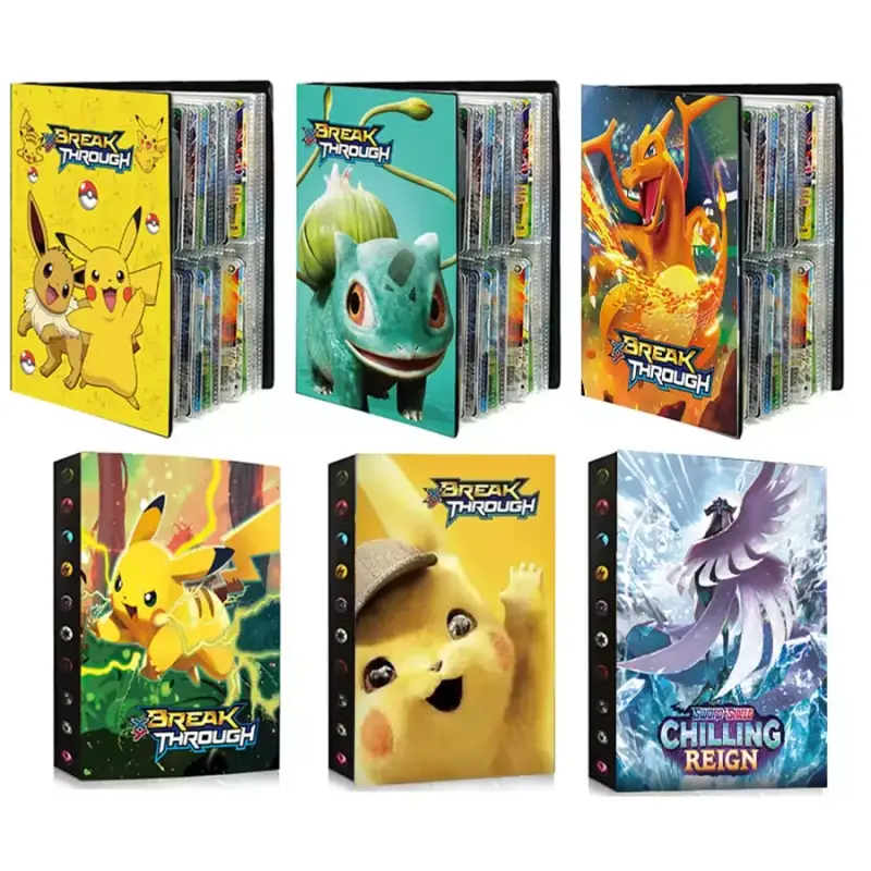 Tarjetas de Pokémon de 240 piezas para niños Tarjetas de Pokémon de 240 piezas para niños