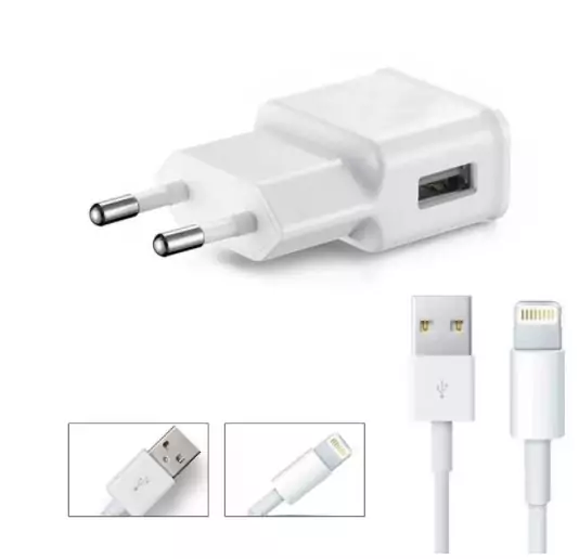 2 en 1 Cargador con cable lightning 2 en 1 Cargador con cable lightning
