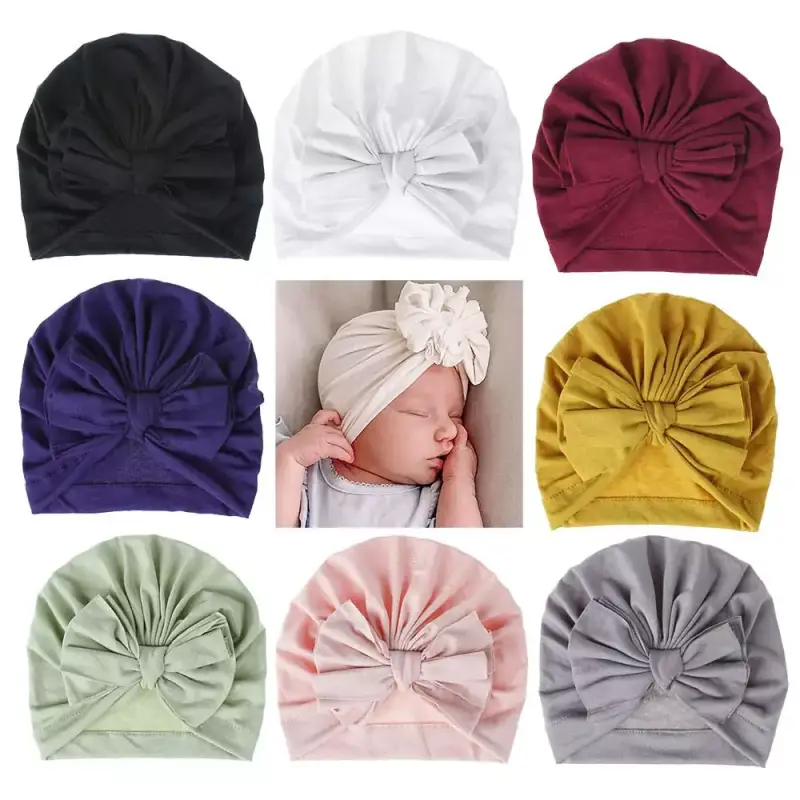 Gorro de flores para bebé Gorro de flores para bebé