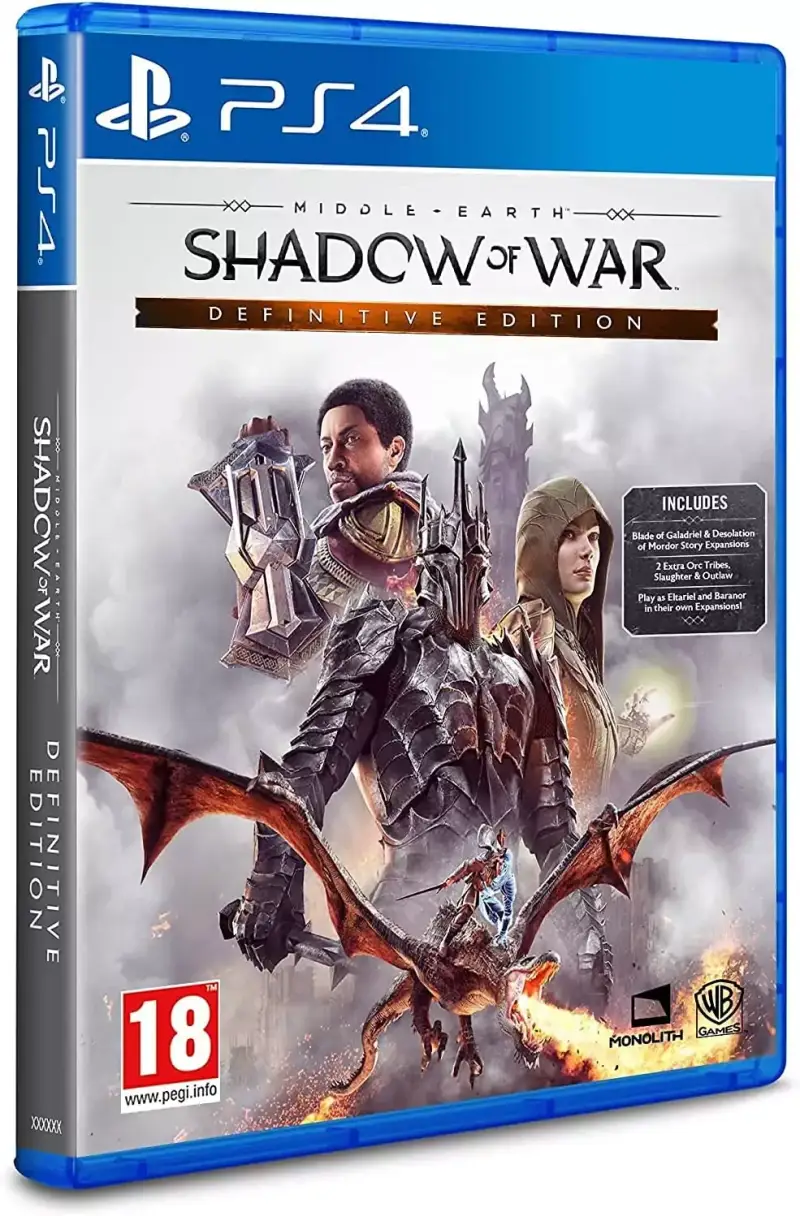 Videojuego Middle Earth: Shadow of War Definitive Edition Videojuego Middle Earth: Shadow of War Definitive Edition