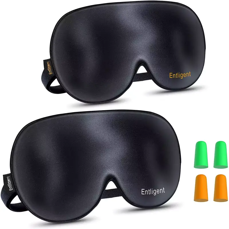 Pack 2 Antifaz para Dormir + 2 pares de tapones de oídos Pack 2 Antifaz para Dormir + 2 pares de tapones de oídos