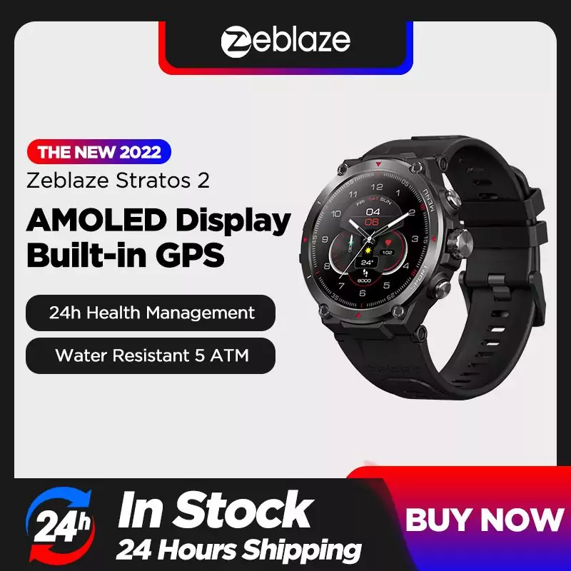 Reloj inteligente Zeblaze Stratos 2 Reloj inteligente Zeblaze Stratos 2