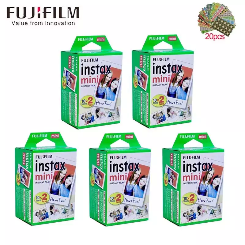 Láminas de papel fotográfico para cámara Fujifilm Láminas de papel fotográfico para cámara Fujifilm