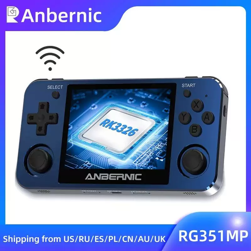 Reproductor juegos portátil RG351MP Reproductor juegos portátil RG351MP