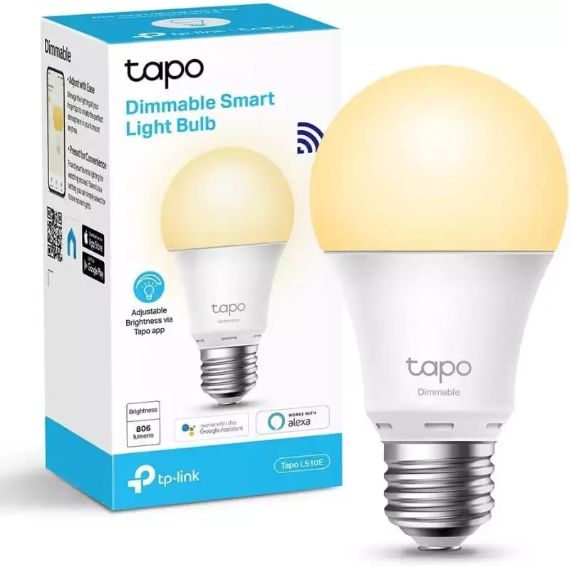 Bombilla TP-Link LED 9W E27 Dimmable WiFi Bombilla TP-Link LED 9W E27 Dimmable WiFi