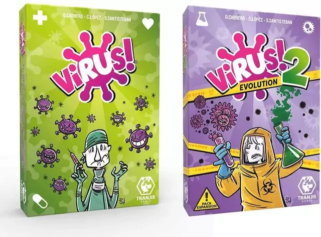 Pack de Juego Virus! 1 y 2 Pack de Juego Virus! 1 y 2