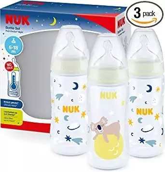 NUK First Choice+ set de biberones de noche NUK First Choice+ set de biberones de noche