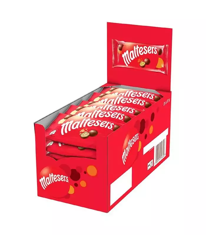 Pack 25x Bolitas de chocolate con leche Maltesers Pack 25x Bolitas de chocolate con leche Maltesers