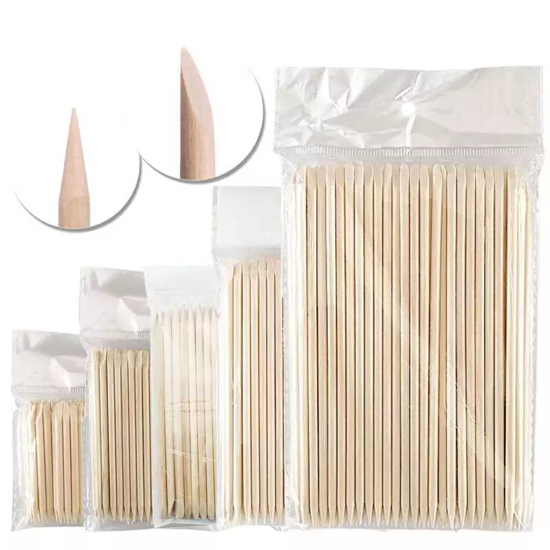 Lote de 100 palitos de madera Lote de 100 palitos de madera