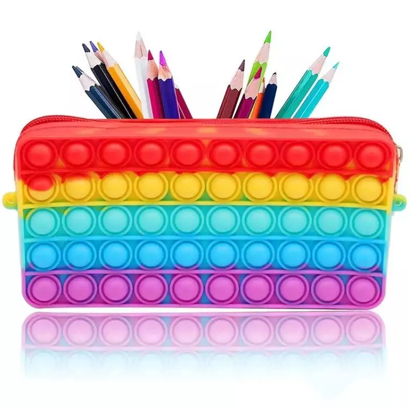 Estuche creativo de silicona para lápices Estuche creativo de silicona para lápices