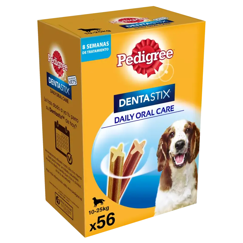 Caja Pedigree Dentastix para perros medianos Caja Pedigree Dentastix para perros medianos