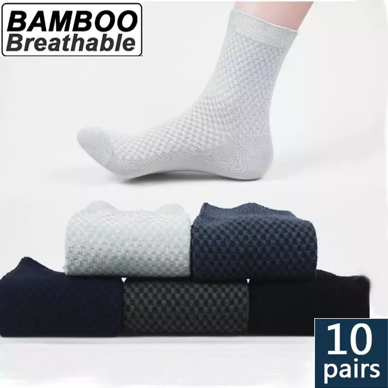 Calcetines de bambú transpirables para hombre Calcetines de bambú transpirables para hombre