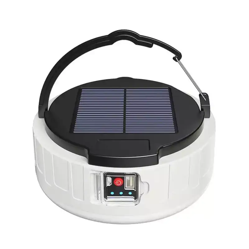Linterna con carga solar para acampar Linterna con carga solar para acampar