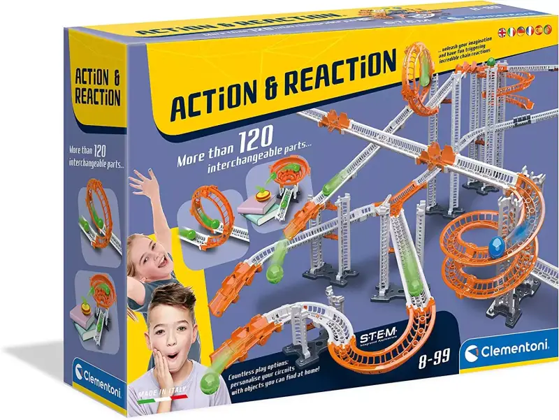 Mega set Action & Reaction circuito de canicas Mega set Action & Reaction circuito de canicas