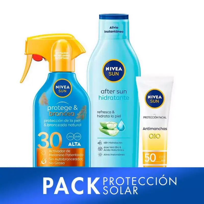 NIVEA SUN Pack cuidado solar NIVEA SUN Pack cuidado solar