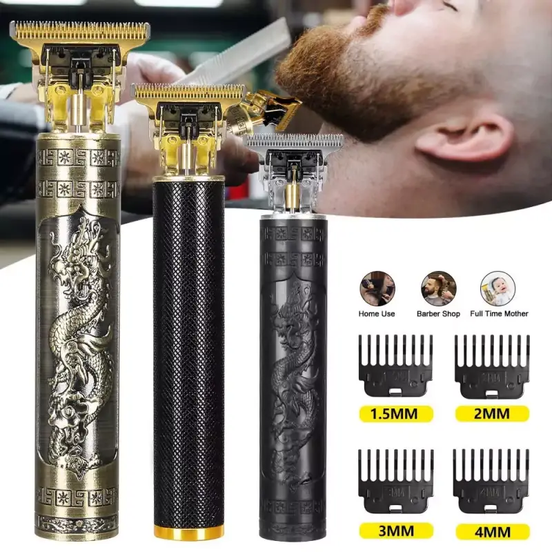 Cortadora de pelo eléctrica USB T9 para hombre Cortadora de pelo eléctrica USB T9 para hombre