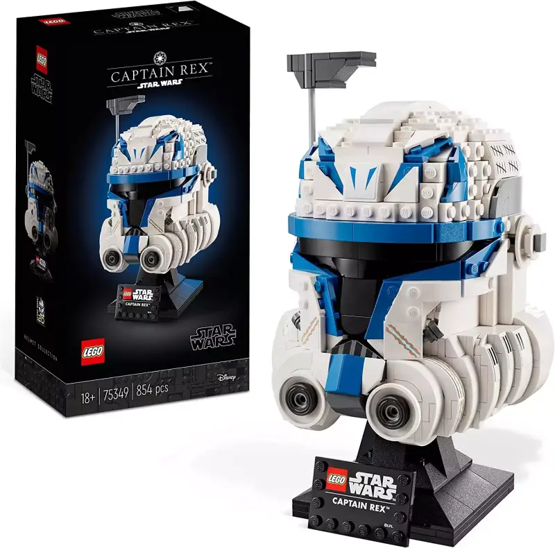 LEGO Star Wars Casco del Capitán Rex LEGO Star Wars Casco del Capitán Rex