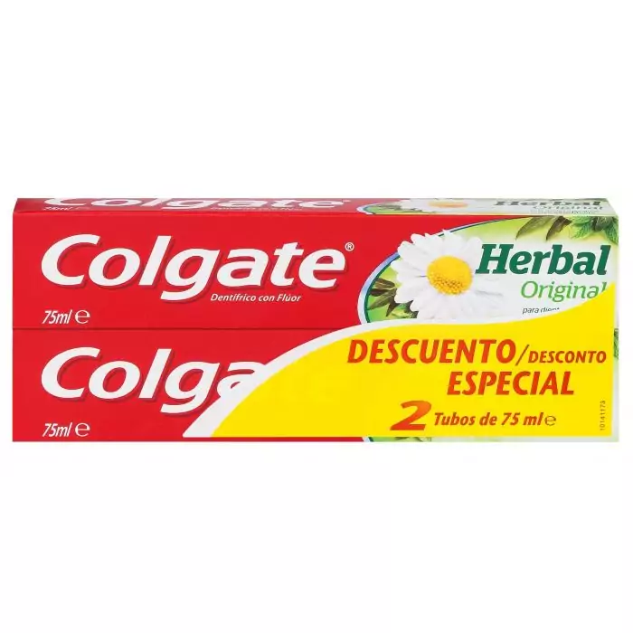 Pack 2 Pasta de dientes Herbal Original Colgate Pack 2 Pasta de dientes Herbal Original Colgate