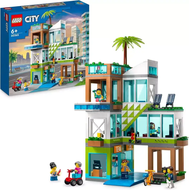 LEGO City Edificio de Apartamentos + 6 minifiguras LEGO City Edificio de Apartamentos + 6 minifiguras