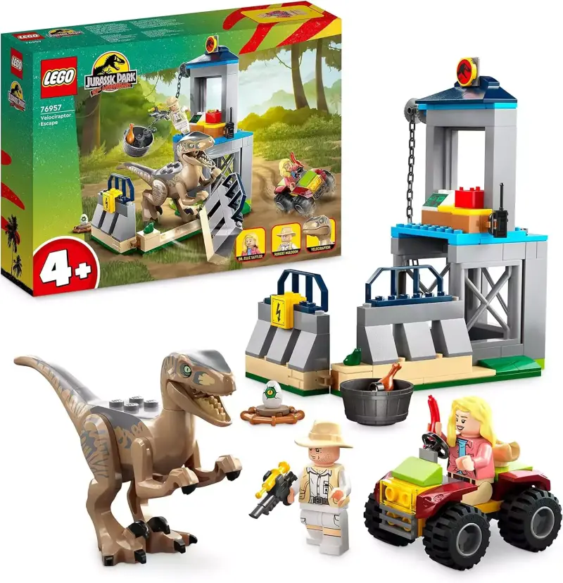 LEGO 76957 Jurassic Park Escapada del Velociraptor LEGO 76957 Jurassic Park Escapada del Velociraptor