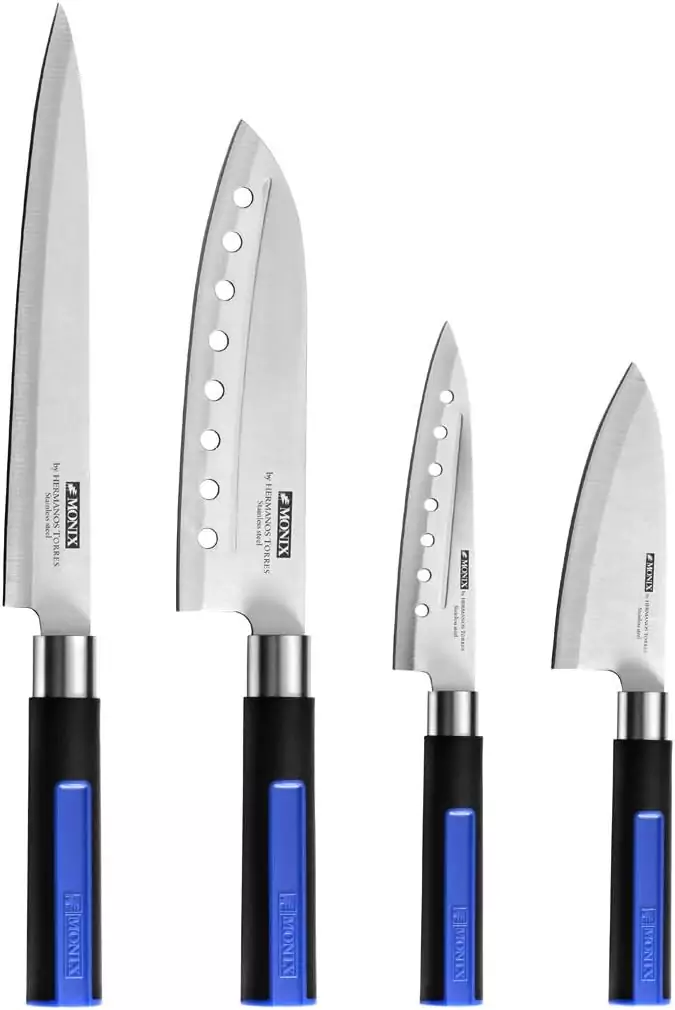 Set 4 cuchillos Monix Solid japoneses Set 4 cuchillos Monix Solid japoneses